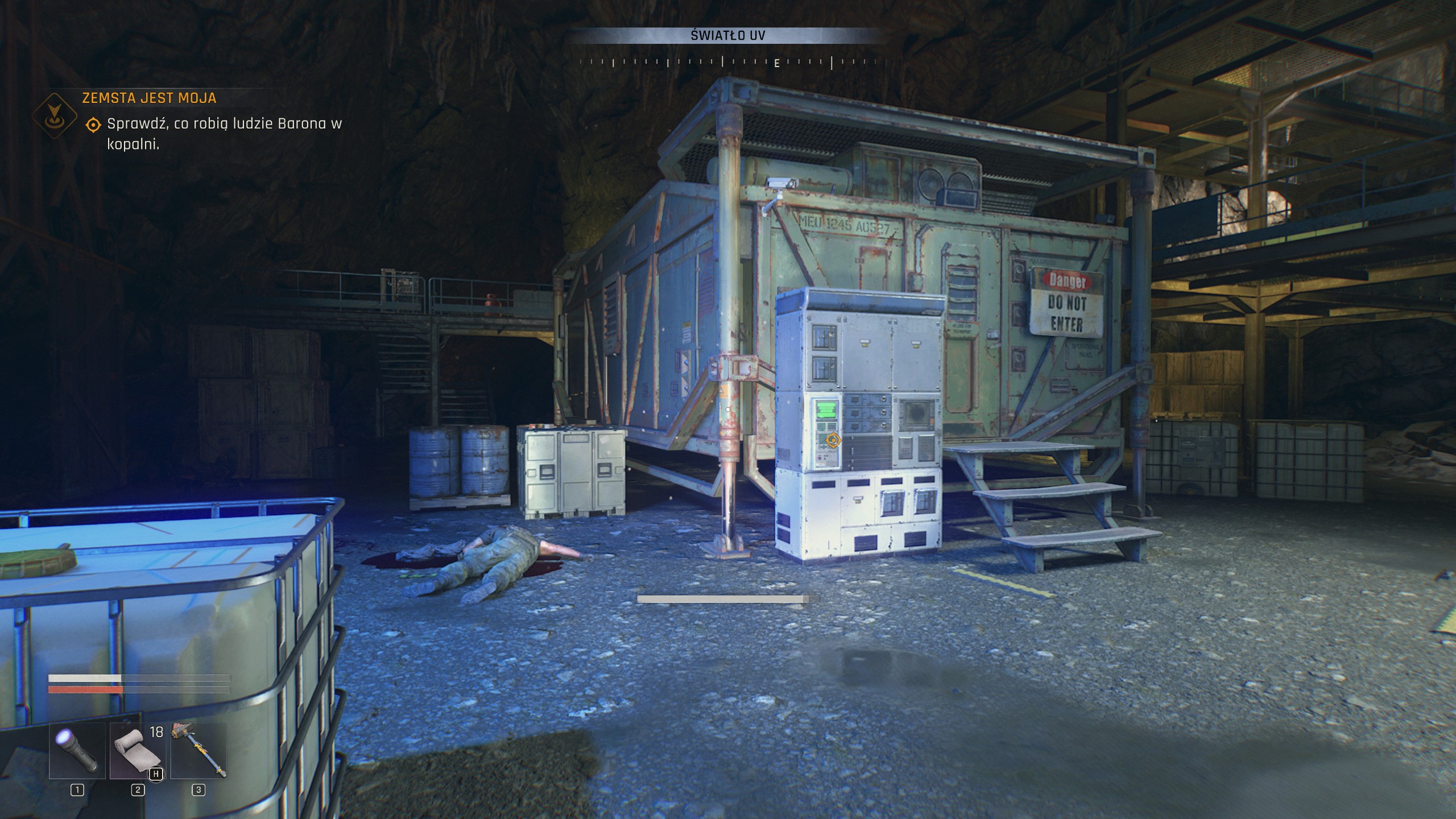 Dying Light The Beast - Zemsta jest moja: parking, Florence, kopalnia soli, obiekt beta