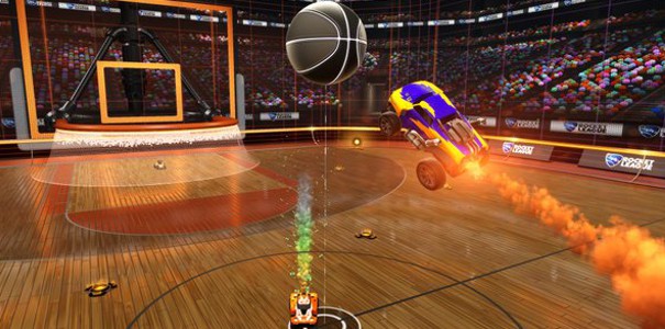 Rocket League niebawem doda do samochodowej gry w piłkę nożną... koszykówkę
