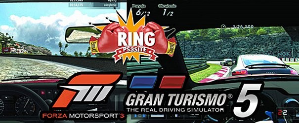 Ring PS3Site: Gran Turismo 5 kontra Forza Motorsport 3 - starcie tytanów!
