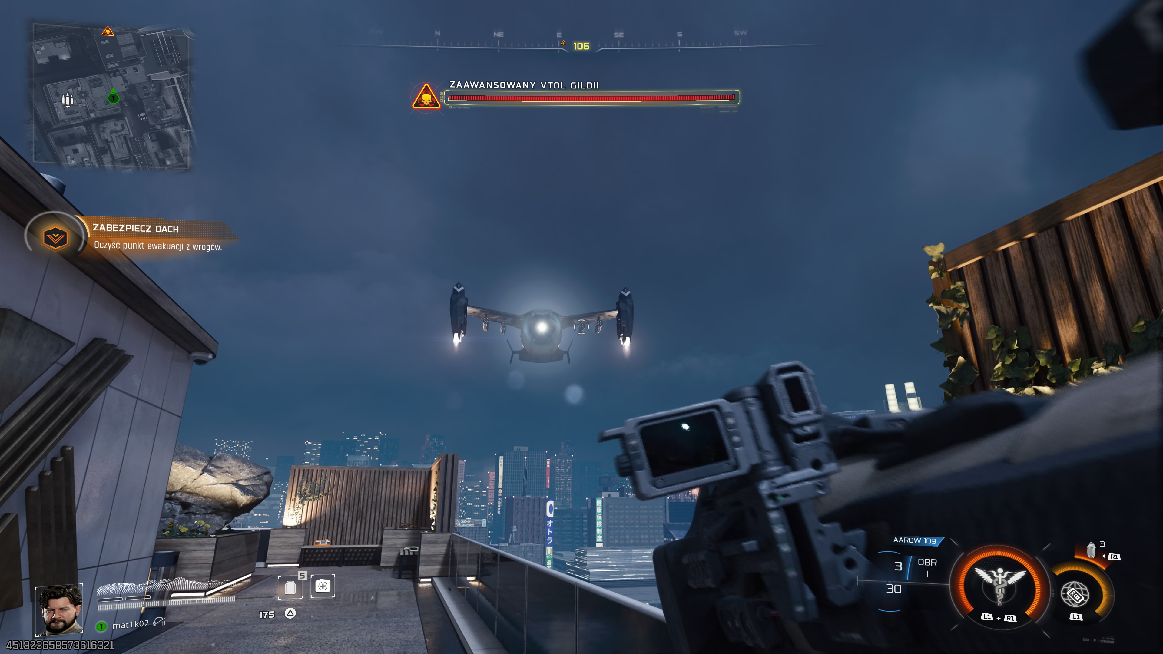 Call of Duty Black Ops 7 - Zakłócenie: Razor, Japonia, Fukasawa, kamuflaż, VIP, kuźnia, dachy