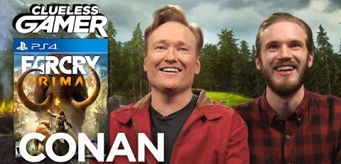 Conan O&#039;Brien i PewDiePie testują Far Cry Primal