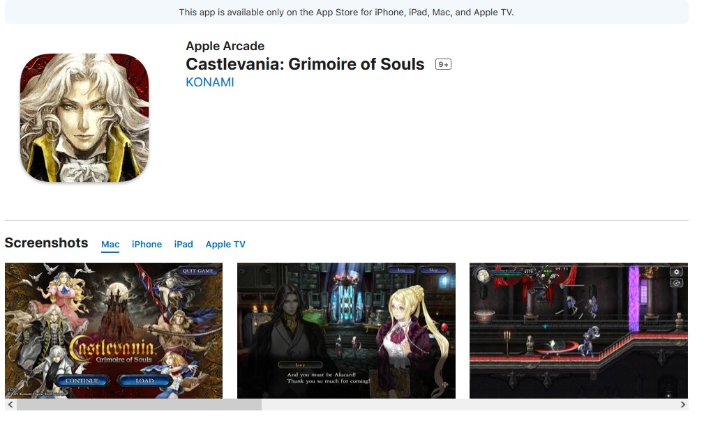 Castlevania: Grimoire Of Souls powróci! Tytuł ma trafić do Apple Arcade
