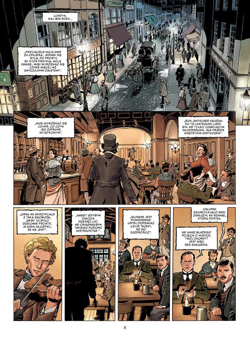 Recenzja komiksu Sherlock Holmes - Pierwsza sprawa. Poznaj nieznane dzieje detektywa