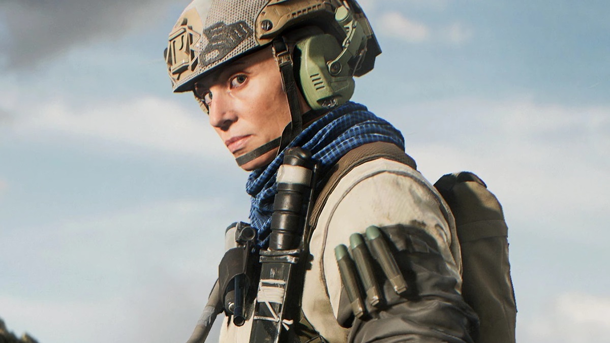 Battlefield 2042 - kobieta żołnierz