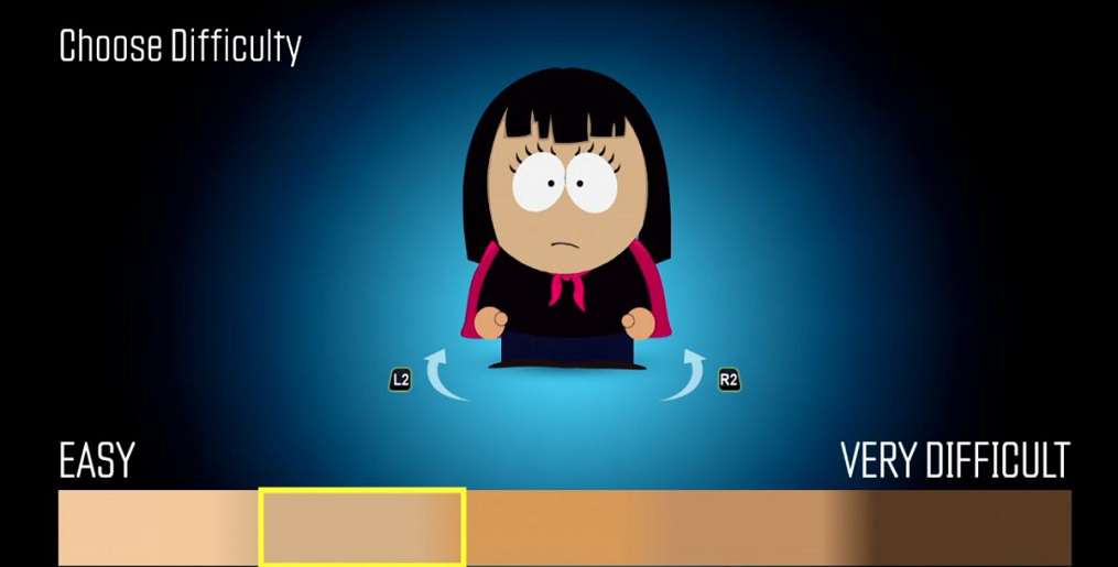South Park: The Fractured But Whole - wybór koloru skóry nie wpłynie na trudność