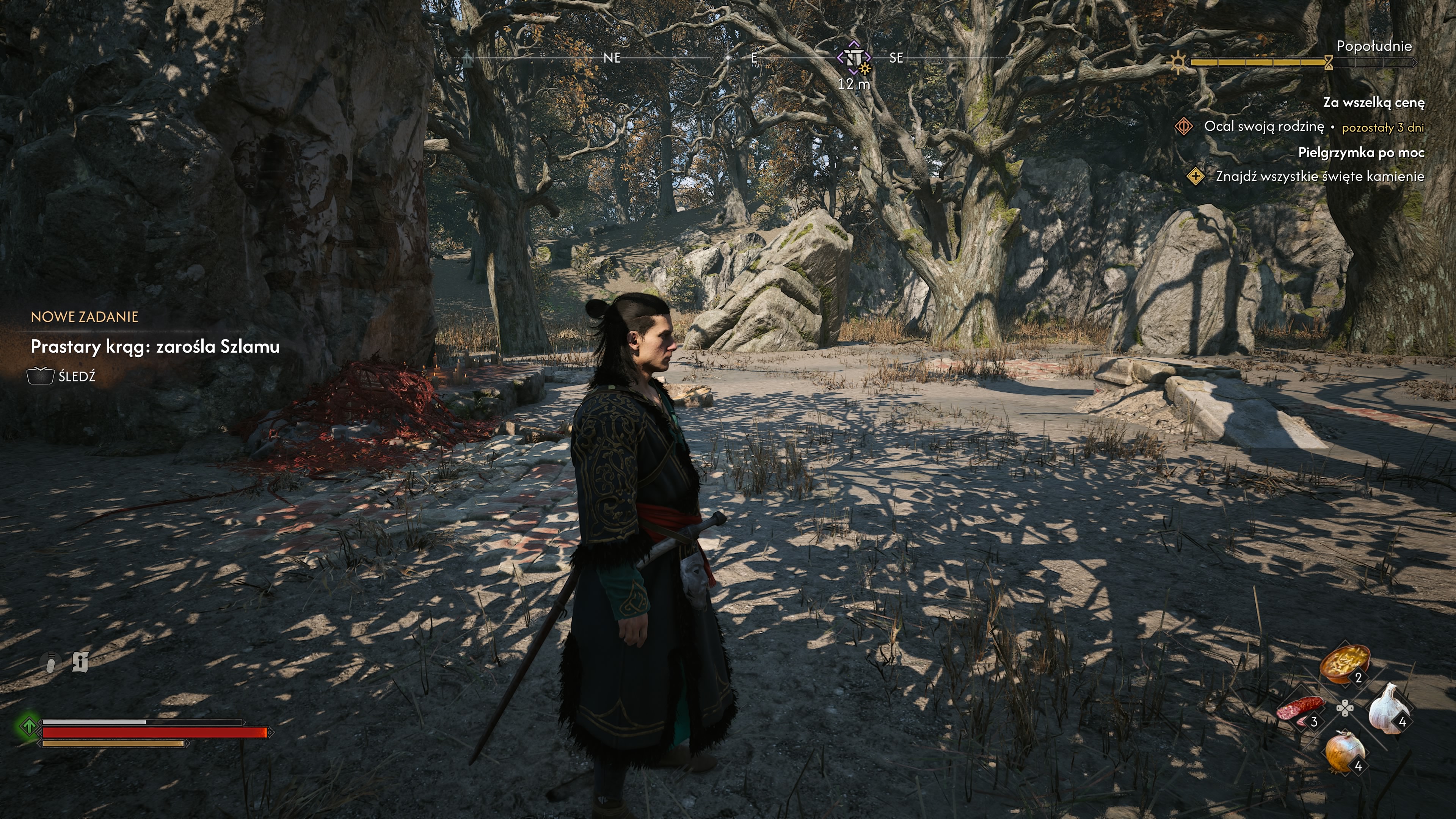 The Blood of Dawnwalker - Prastare kręgi Kotliny, Pielgrzymka po moc: kamienie, klify, freski, lokalizacja