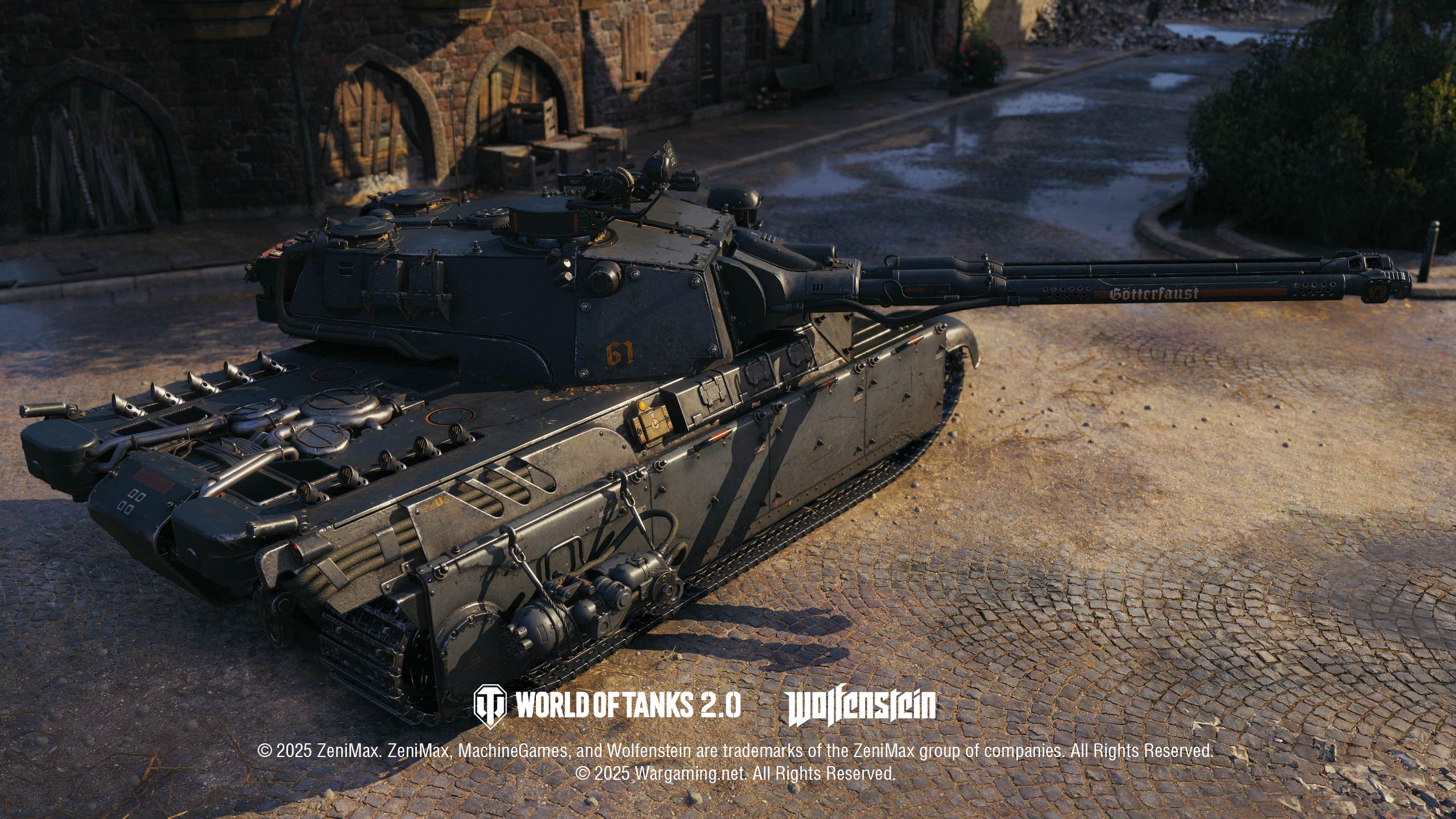 World of Tanks x Wolfenstein crossover - czołg Zwilling #5