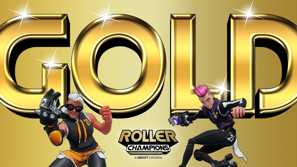 Roller Champions w złocie