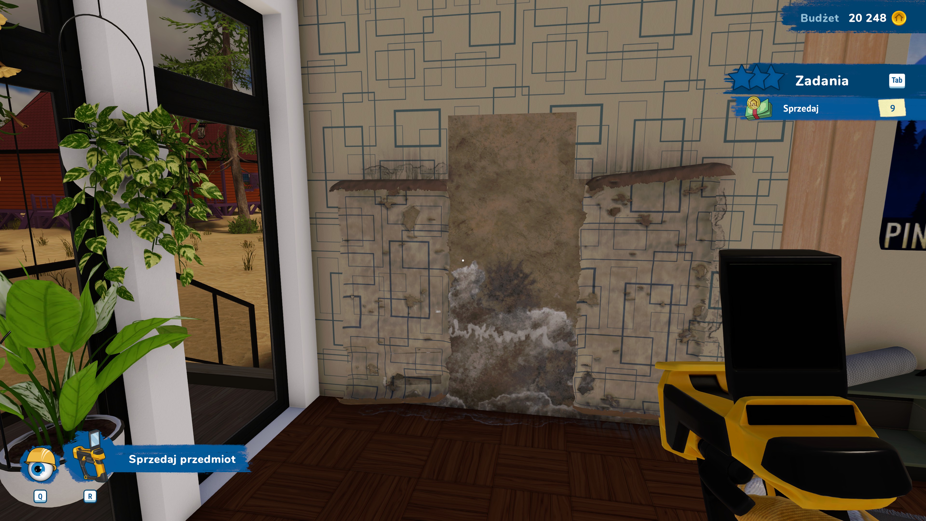 House Flipper 2 - 7 zlecenie: Mark Pescini: nowe ściany, nowy ja