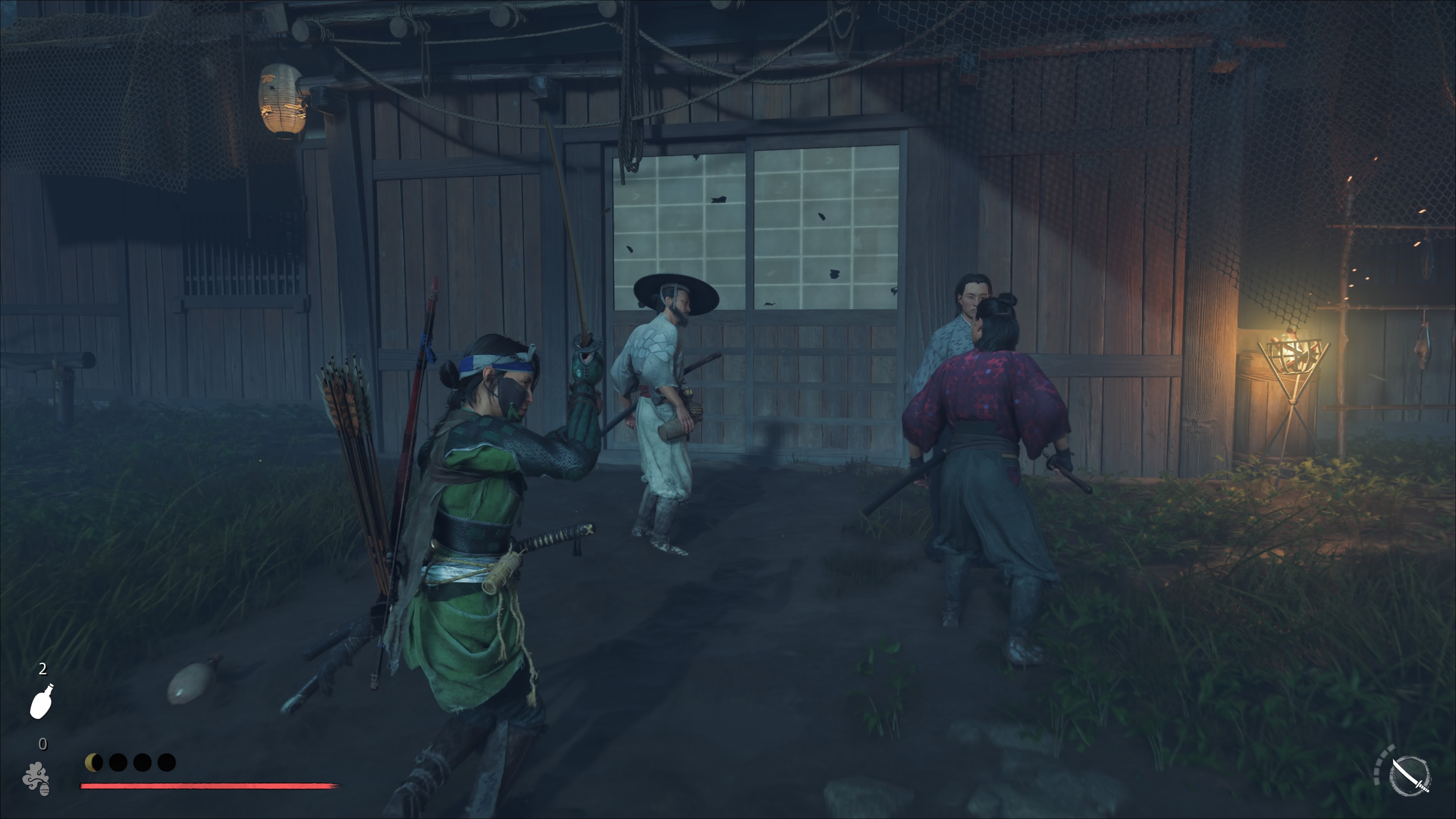 Ghost of Yotei - Zręczne ręce: szulernia, ronin, pijalnia, pieniądze