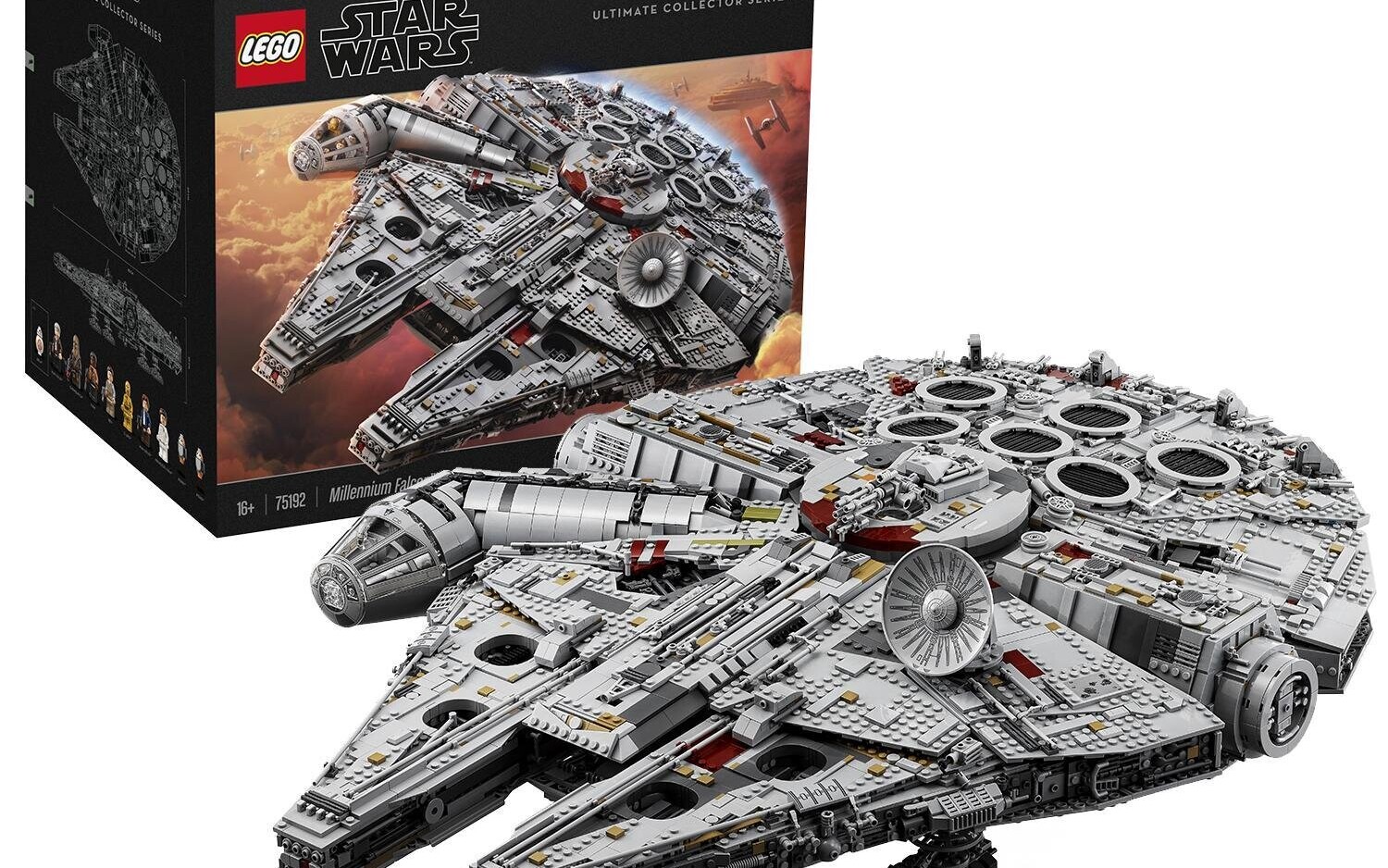 Jeden z największych zestawów LEGO Star Wars - Sokół Millennium z 7541 elementami za 2399 zł