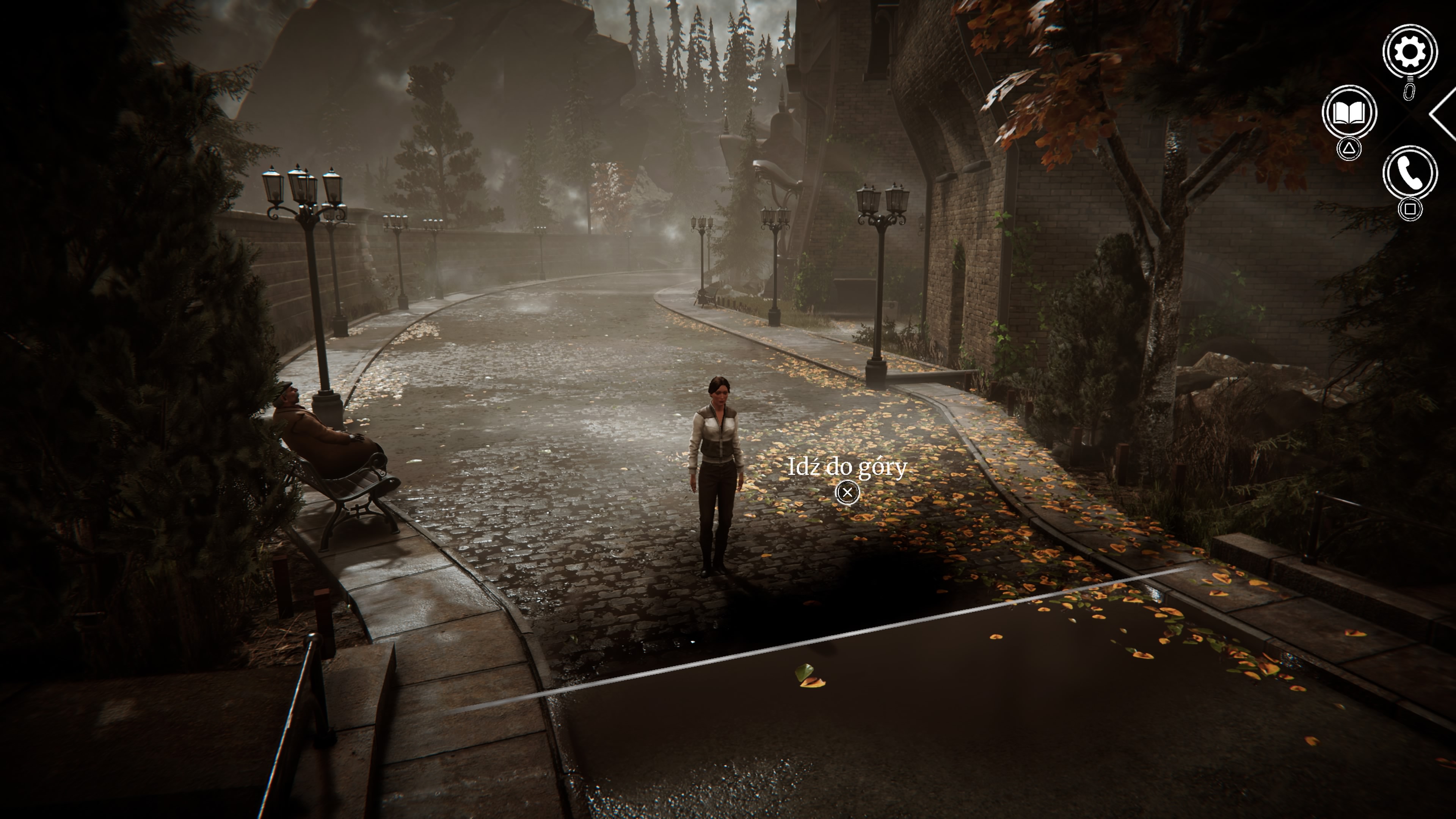 Syberia Remastered - Witamy w Valadilene recepcja, notariusz Alfolter, cmentarz, ksiądz, zębatki, wieża, karta