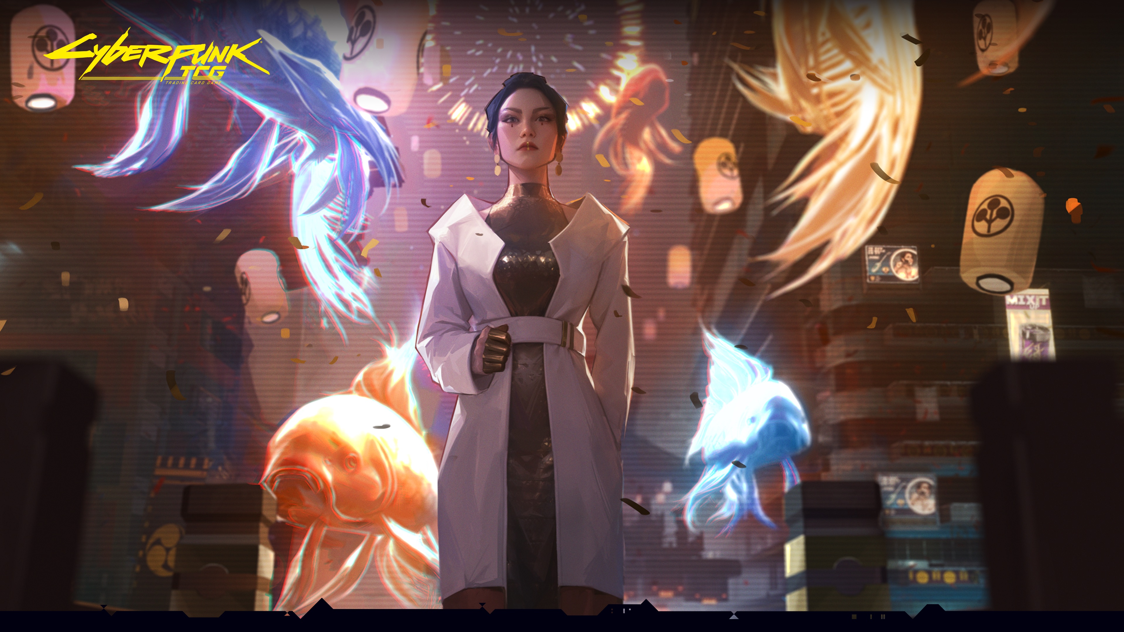 Cyberpunk Trading Card Game #2