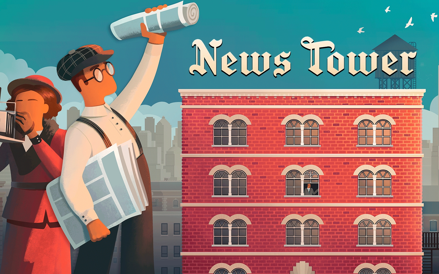 News Tower Game