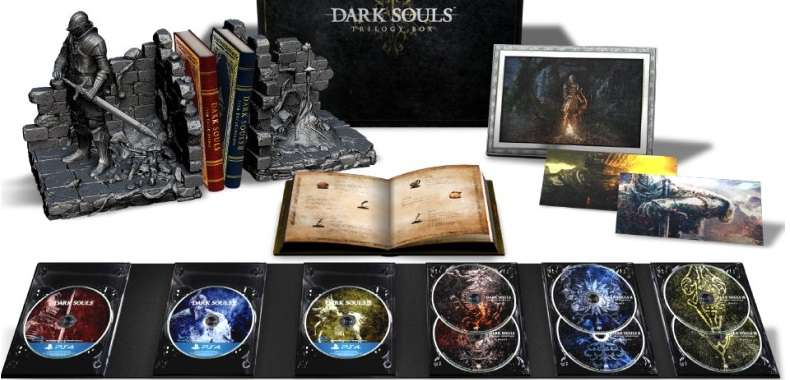 Dark Souls Trilogy Box wyłącznie na PlayStation 4. Fantastyczne i drogie wydanie z figurką
