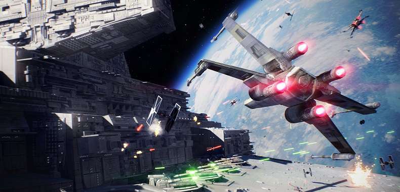 Star Wars: Battlefront II. Pełen akcji materiał prezentuje kosmiczne bitwy!