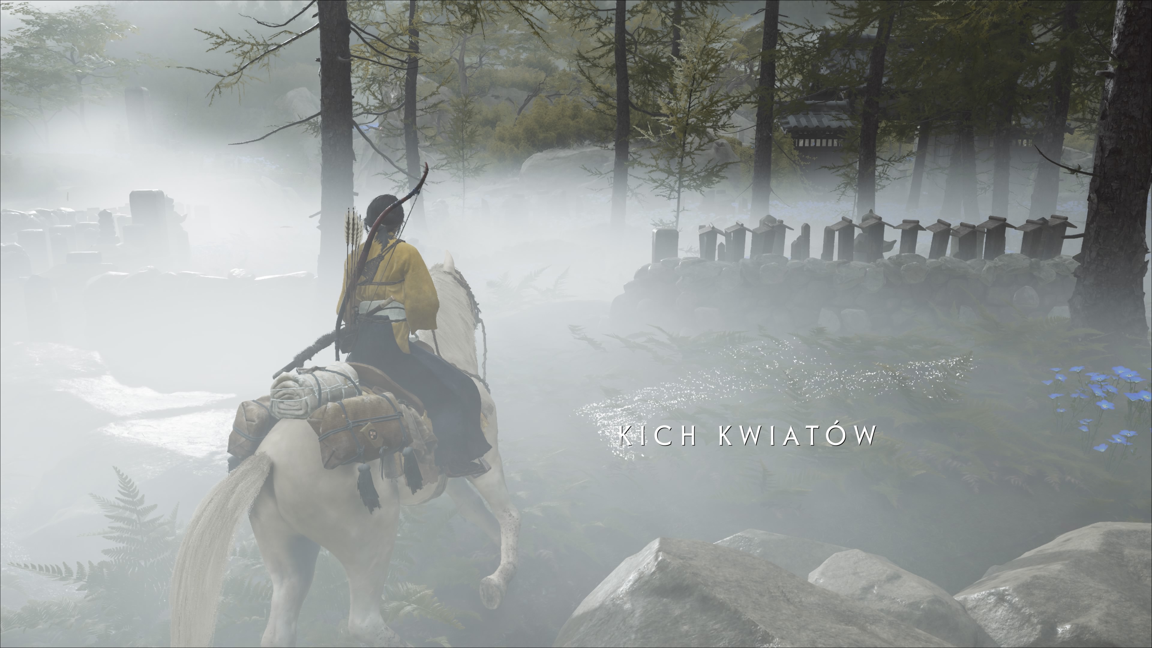 Ghost of Yotei - Wrona Genzo: cmentarz niebieskich kwiatów, Jadeitowy Gaj
