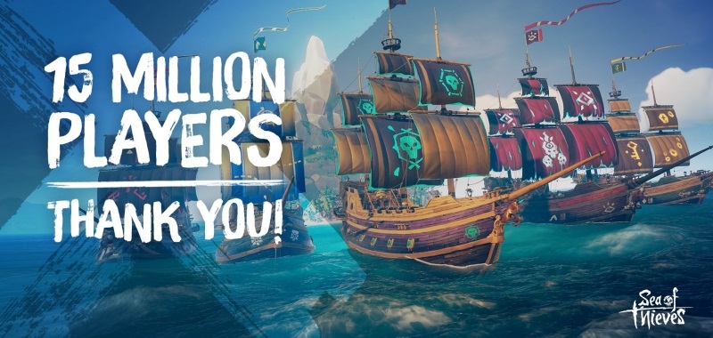 W Sea of Thieves pojawiło się już ponad 15 mln piratów. Rare świętuje i potwierdza wysokie wyniki gry