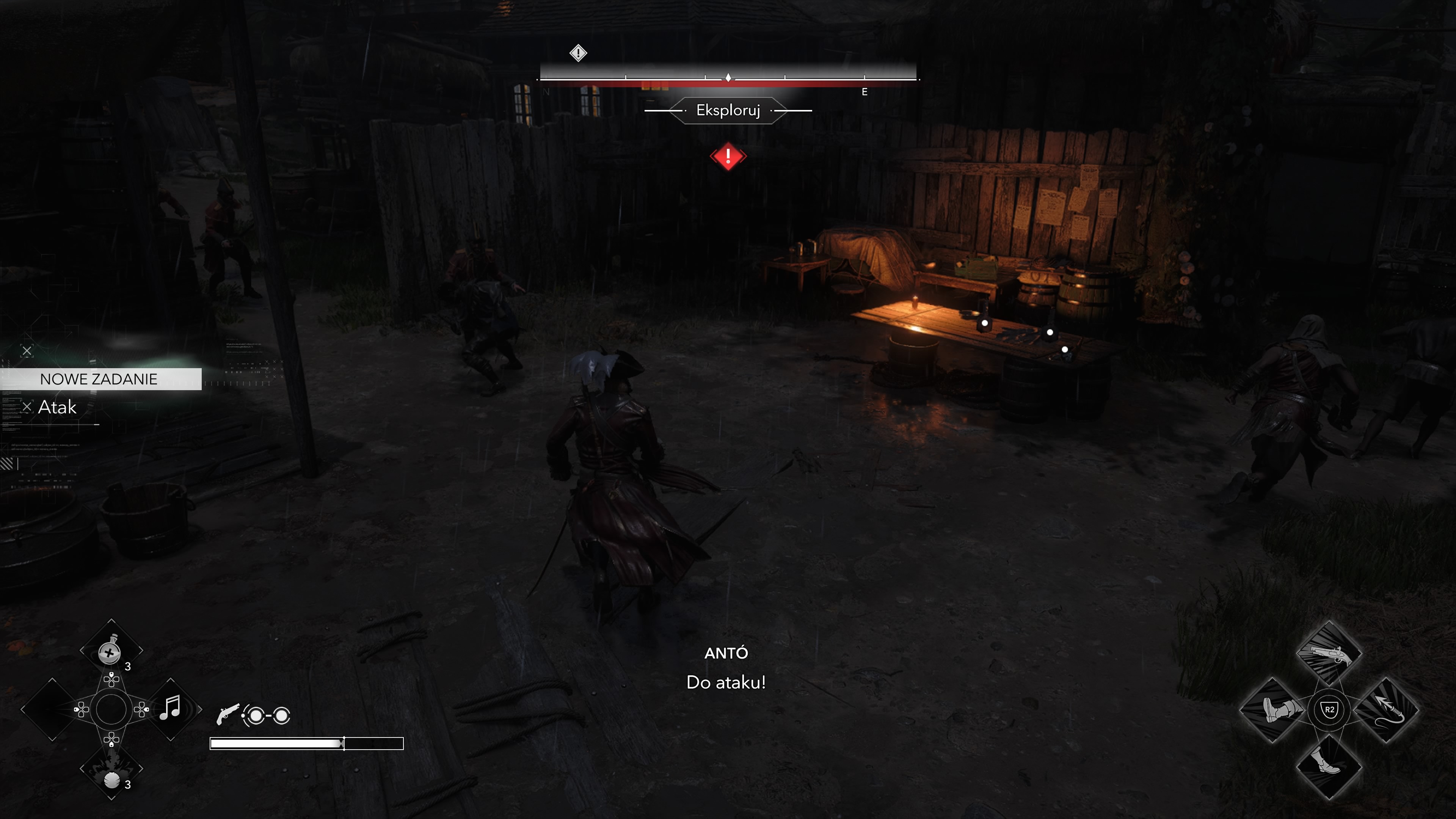 Assassin's Creed Black Flag Resynced - Atak, Fortel Komendanta: Kantor, Kenneth Abraham