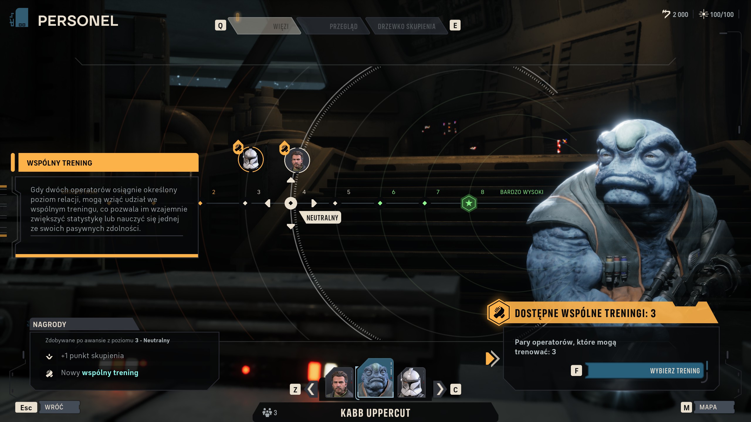 Star Wars Zero Company - Punkty więzi operatorów, wspólny trening: jak zdobywać, co robią i zmieniają w grze?