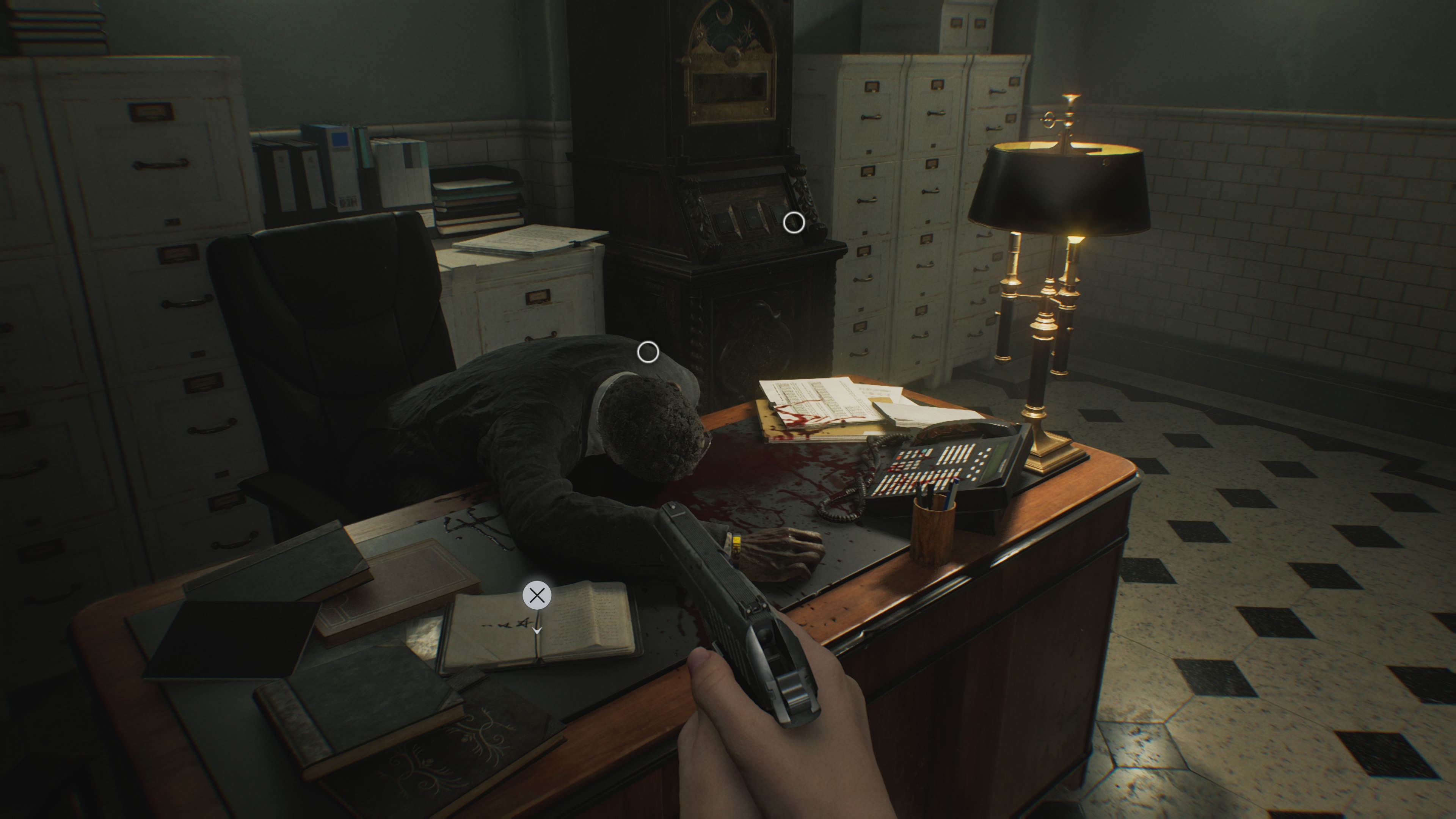 Resident Evil Requiem - Grace: 2, 3 poziom identyfikatora, izolacja, biuro ochrony, kwarc gwiezdny