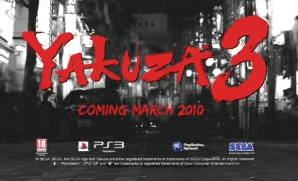 Yakuza 3 już oficjalnie w marcu