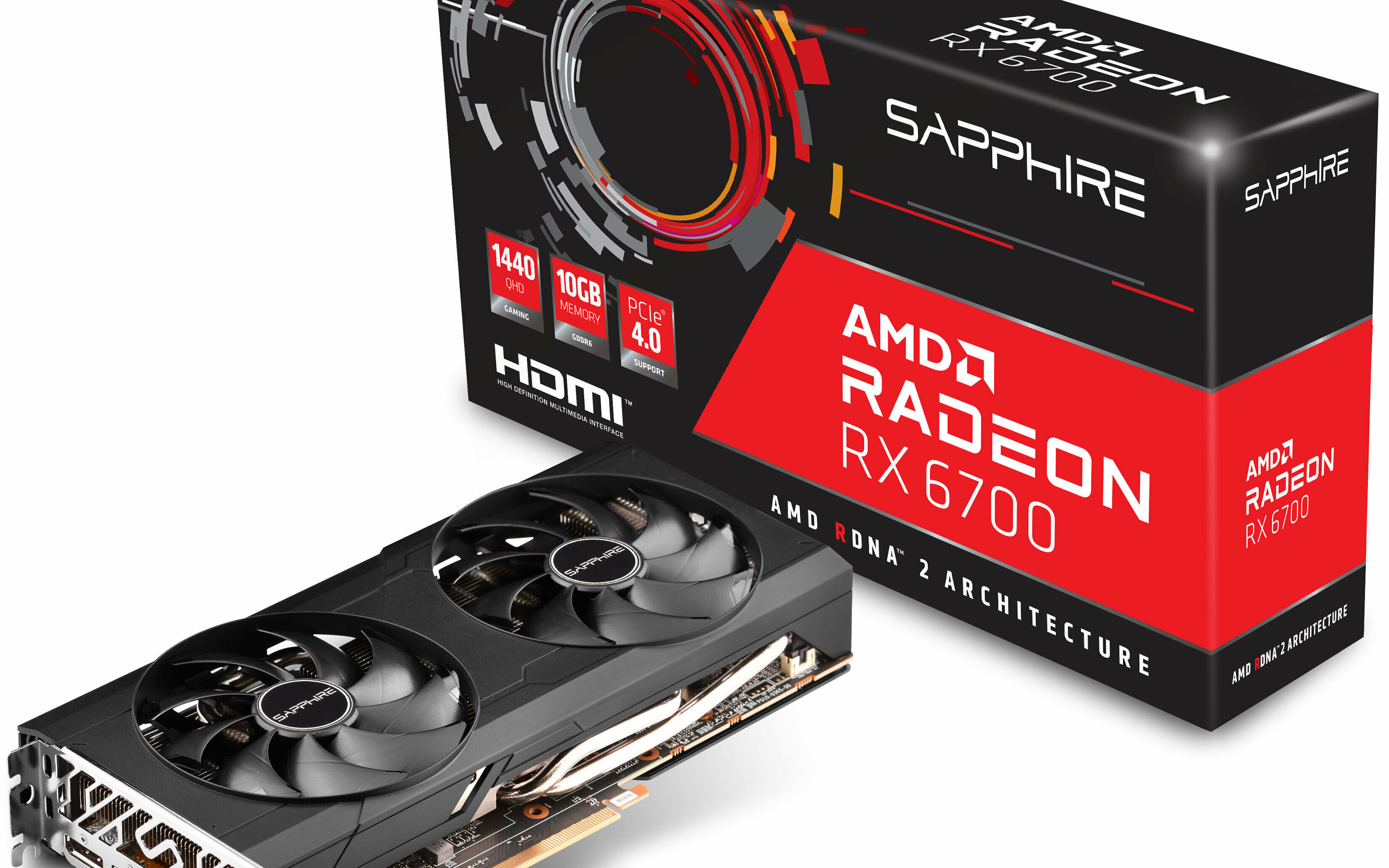 SAPPHIRE Radeon RX 6700 Gaming OC 10GB