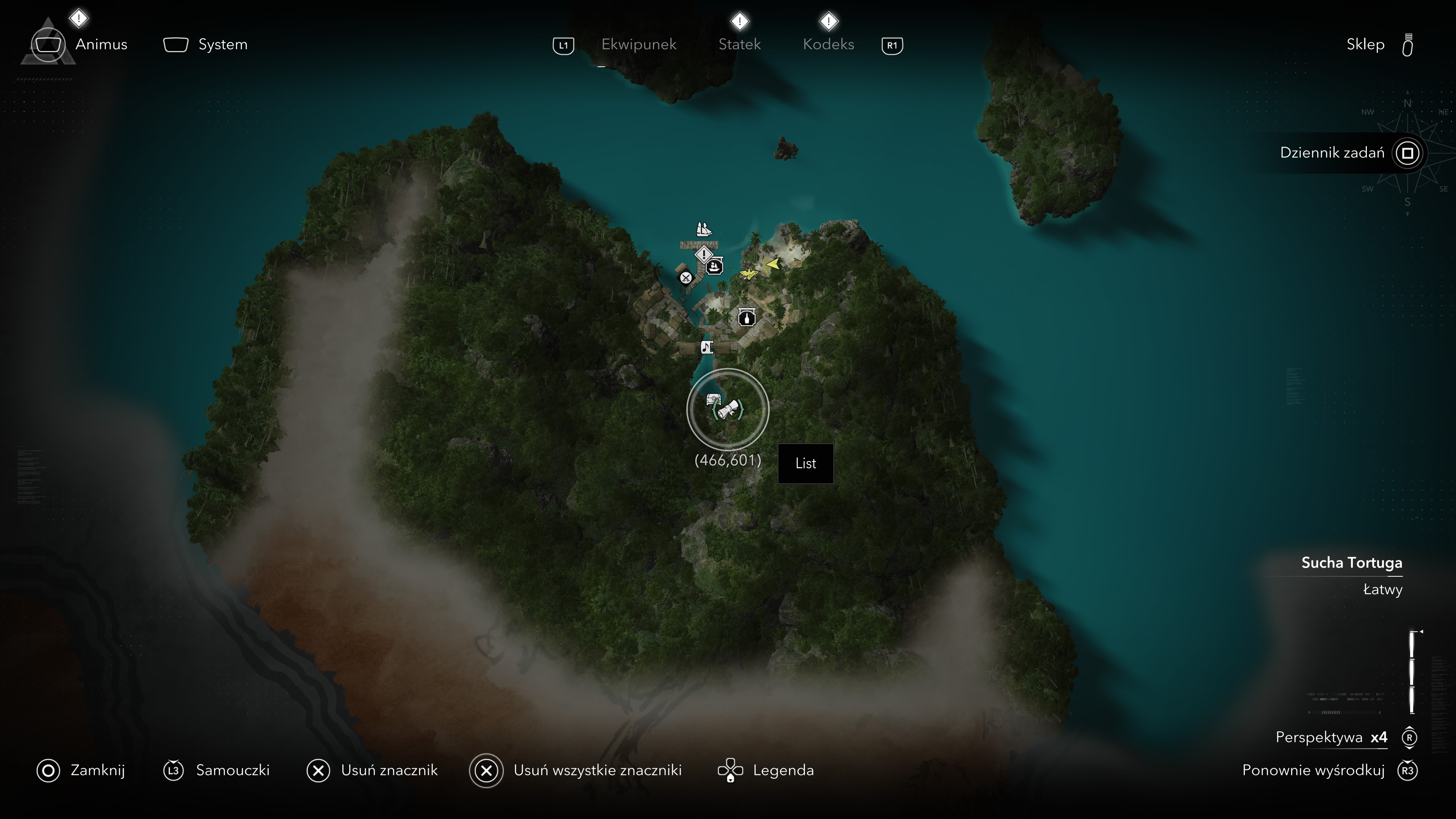 Assassin's Creed Black Flag Resynced - Sekrety w Wybrzeże Salt Key