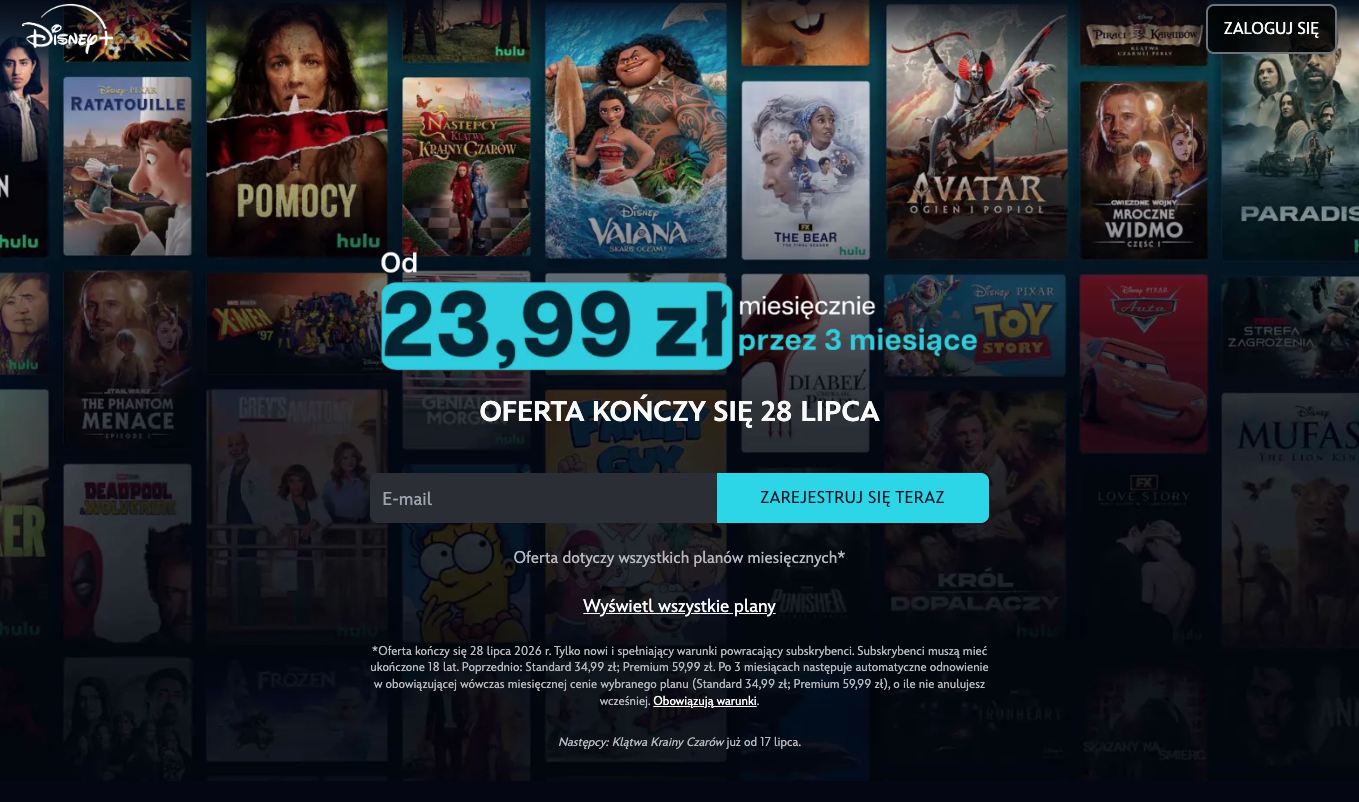 Disney+ w promocji