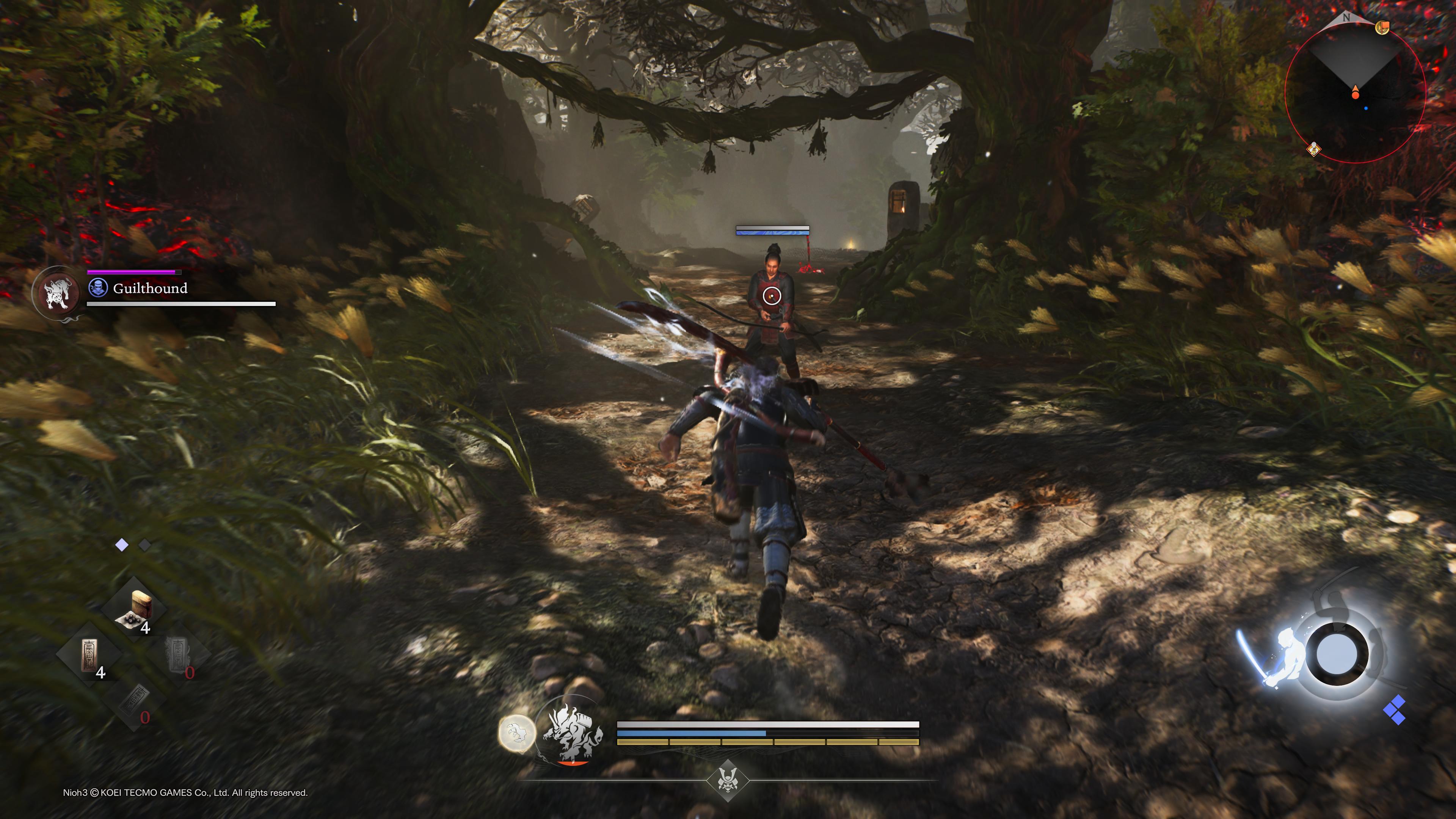 NiOh 3 - recenzja gry - trzeba walczyć z łucznikami