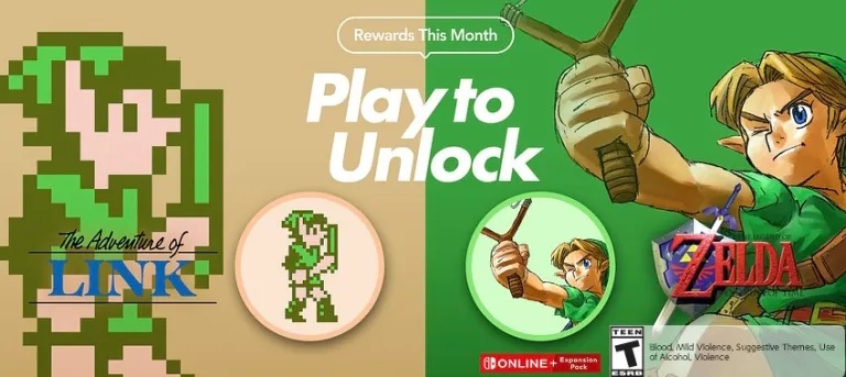 Zelda, Nintendo Switch Online