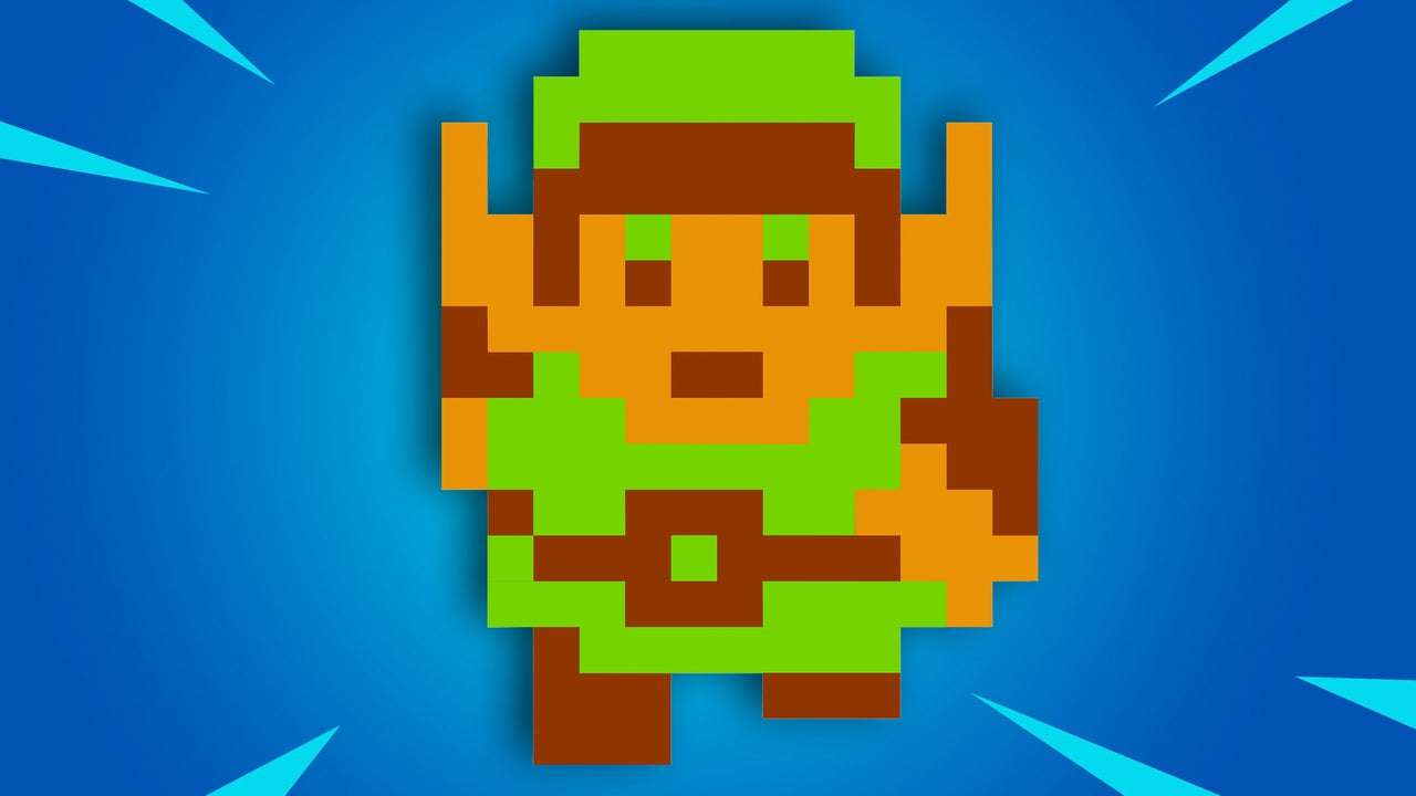 The Legend of Zelda z NES odtworzona w Fortnite