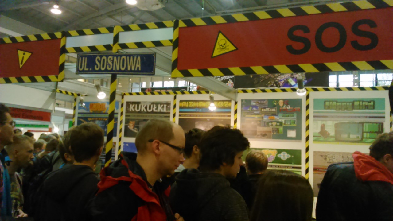 Stanowisko SOS-a - jedno z największych jak nie największe wśród indyków.