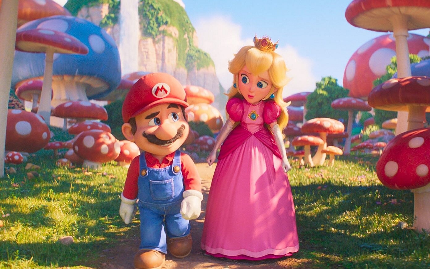 Mario, Peach, Super Mario Bros. Film