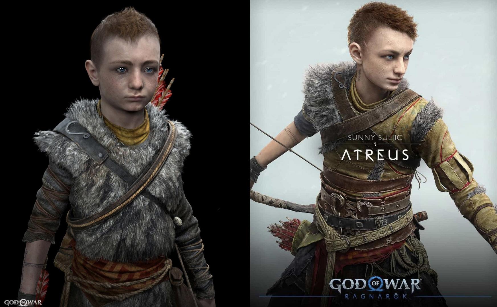 God of War: Ragnarok porównane z God of War. Zobaczcie zmiany głównych bohaterów