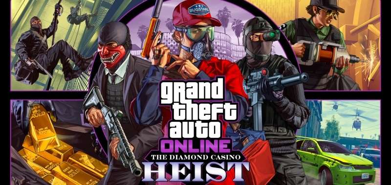 GTA Online oficjalnie z napadem na kasyno. „Największy, najbardziej zuchwały” skok w historii