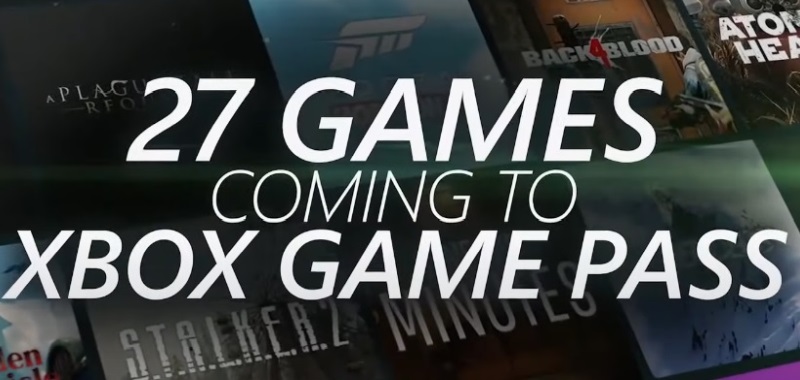 Xbox Game Pass otrzyma 27 mocnych gier. Microsoft chwali się tytułami i przygotował piosenkę