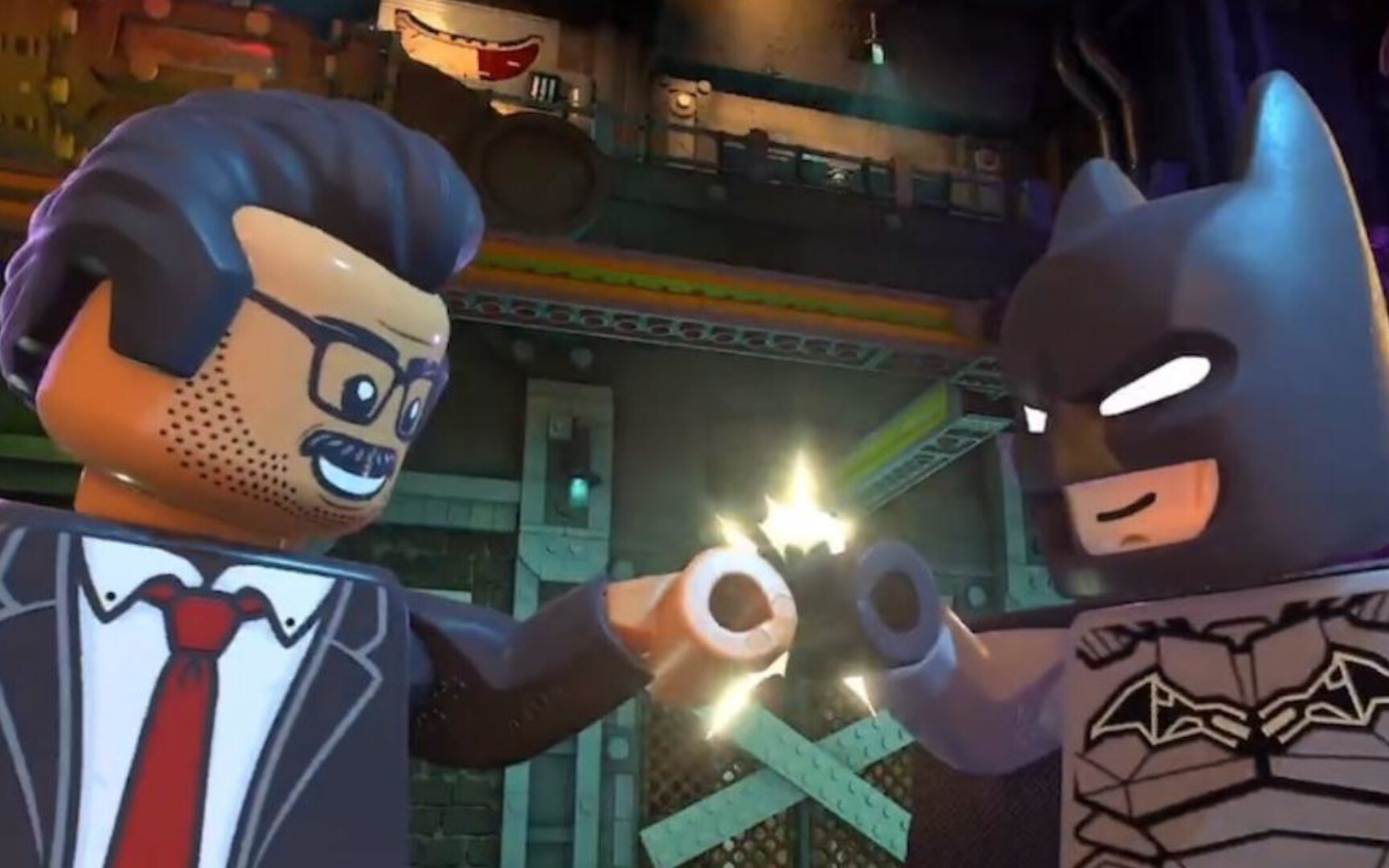 LEGO Batman: Legacy of the Dark Knight. Mroczny Rycerz i komisarz Gordon ruszają do akcji