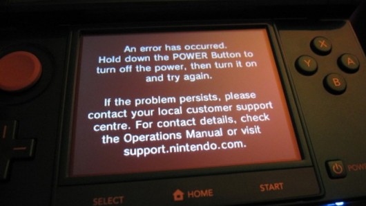 Reakcja Nintendo na problemy 3DS-a