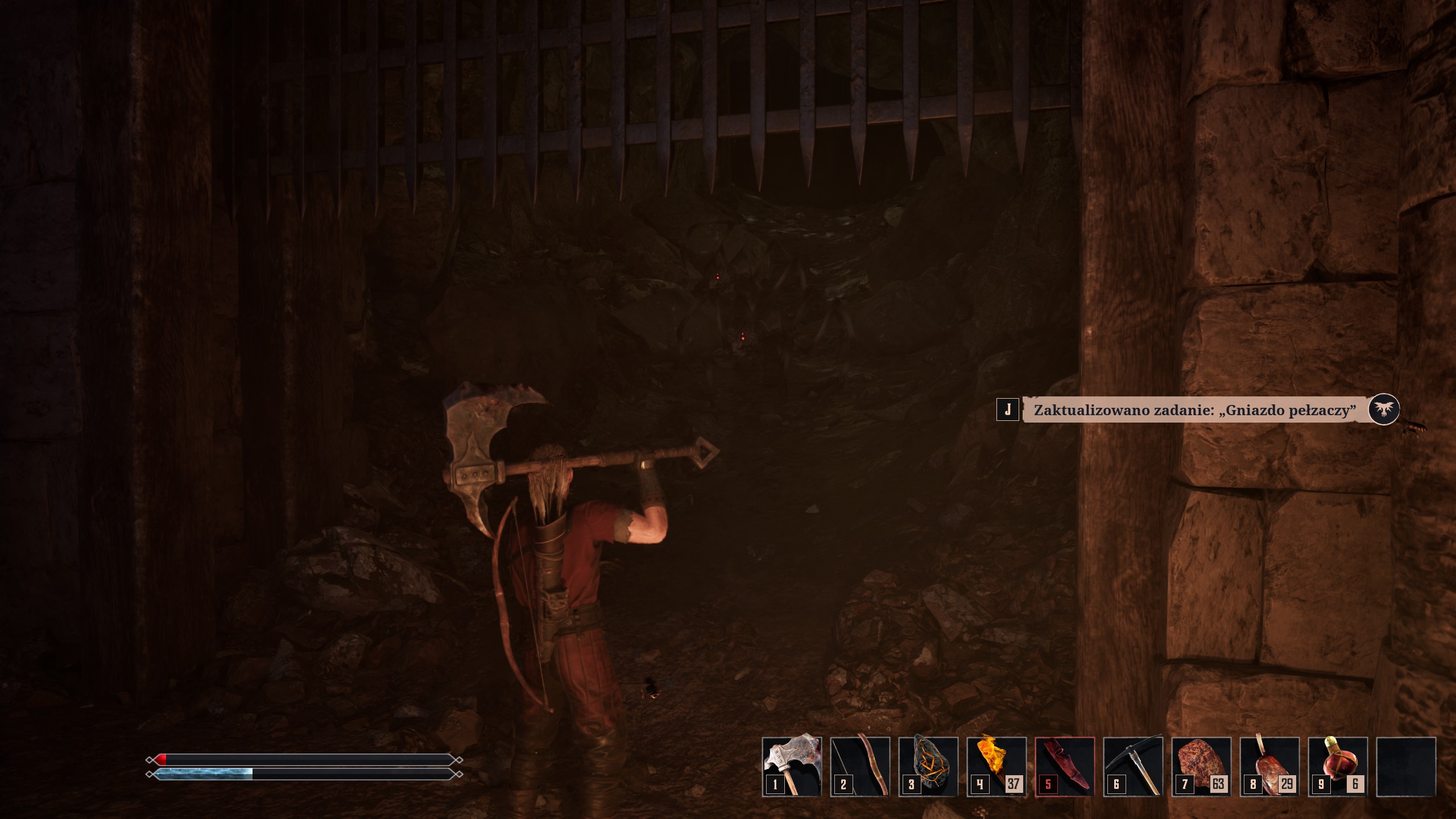 Gothic 1 Remake - Gniazdo pełzaczy: Cor Angar, gniazdo wrogów, jucha, Gor Na Dun, Lester, gdzie jest?