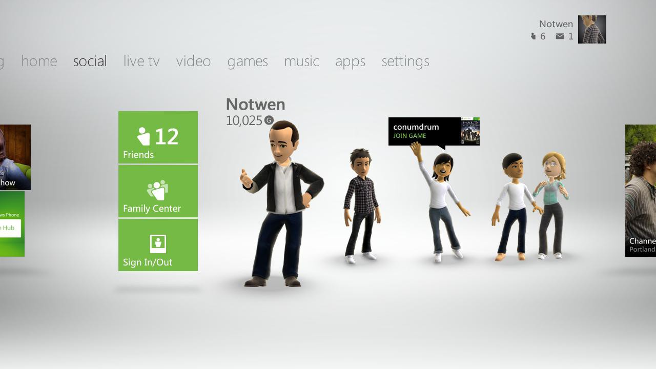 Nowy dashboard Xboksa 360