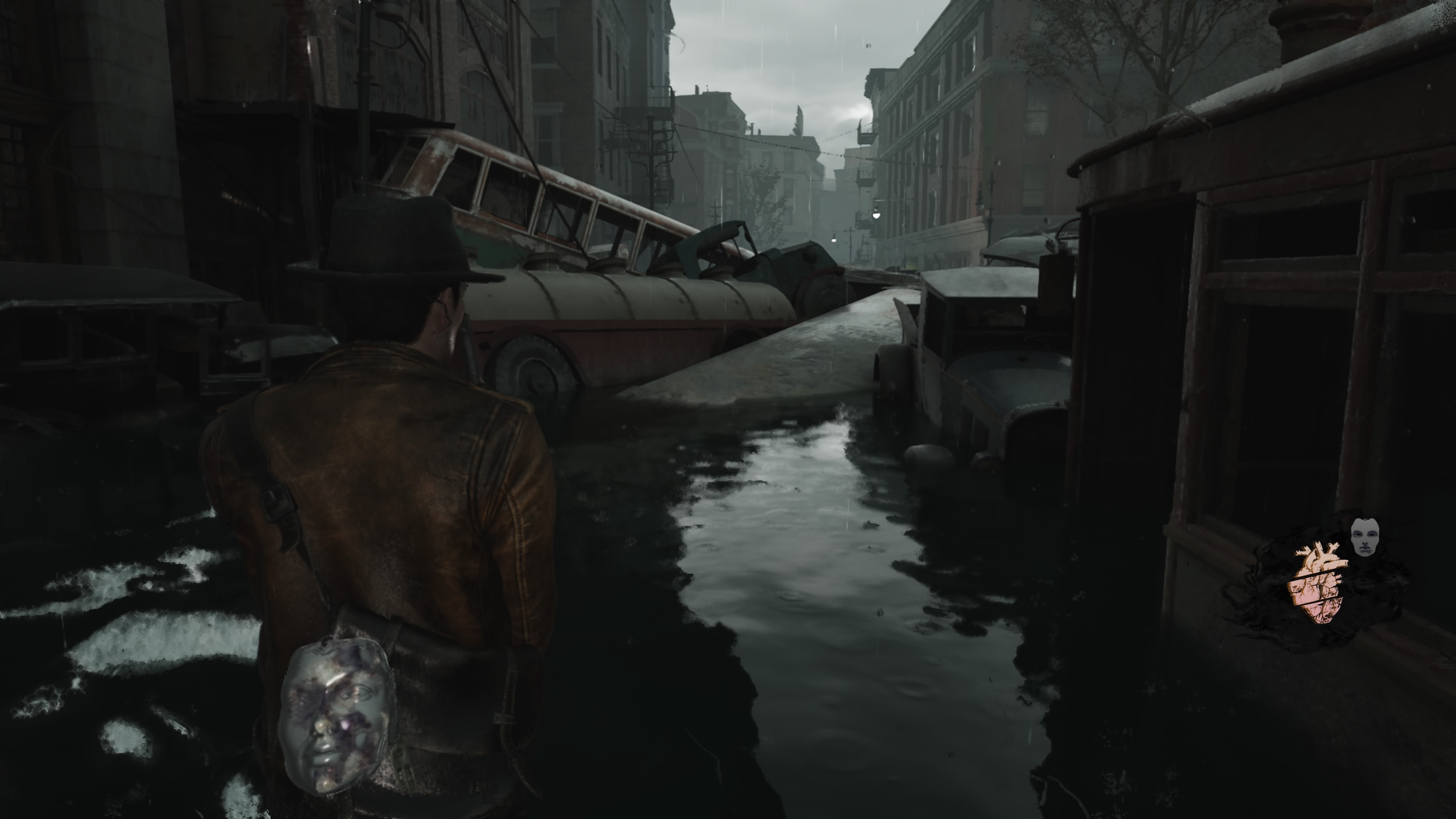 The Sinking City 2 - Droga do hotelu: kościół, cmentarz, benzyna, zębatki, strzelba, remiza, drukarnia