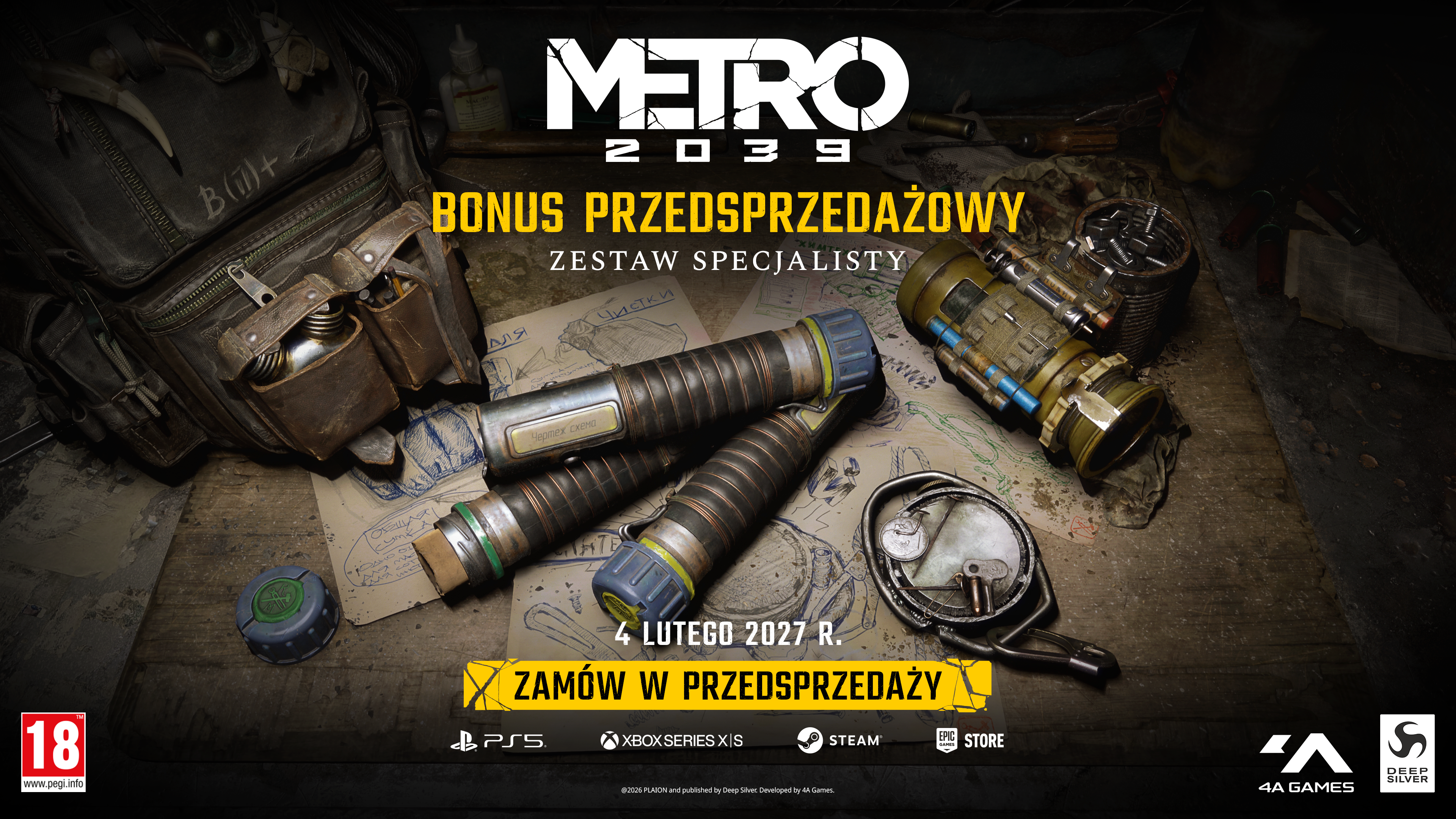Metro 2039 preorder bonus
