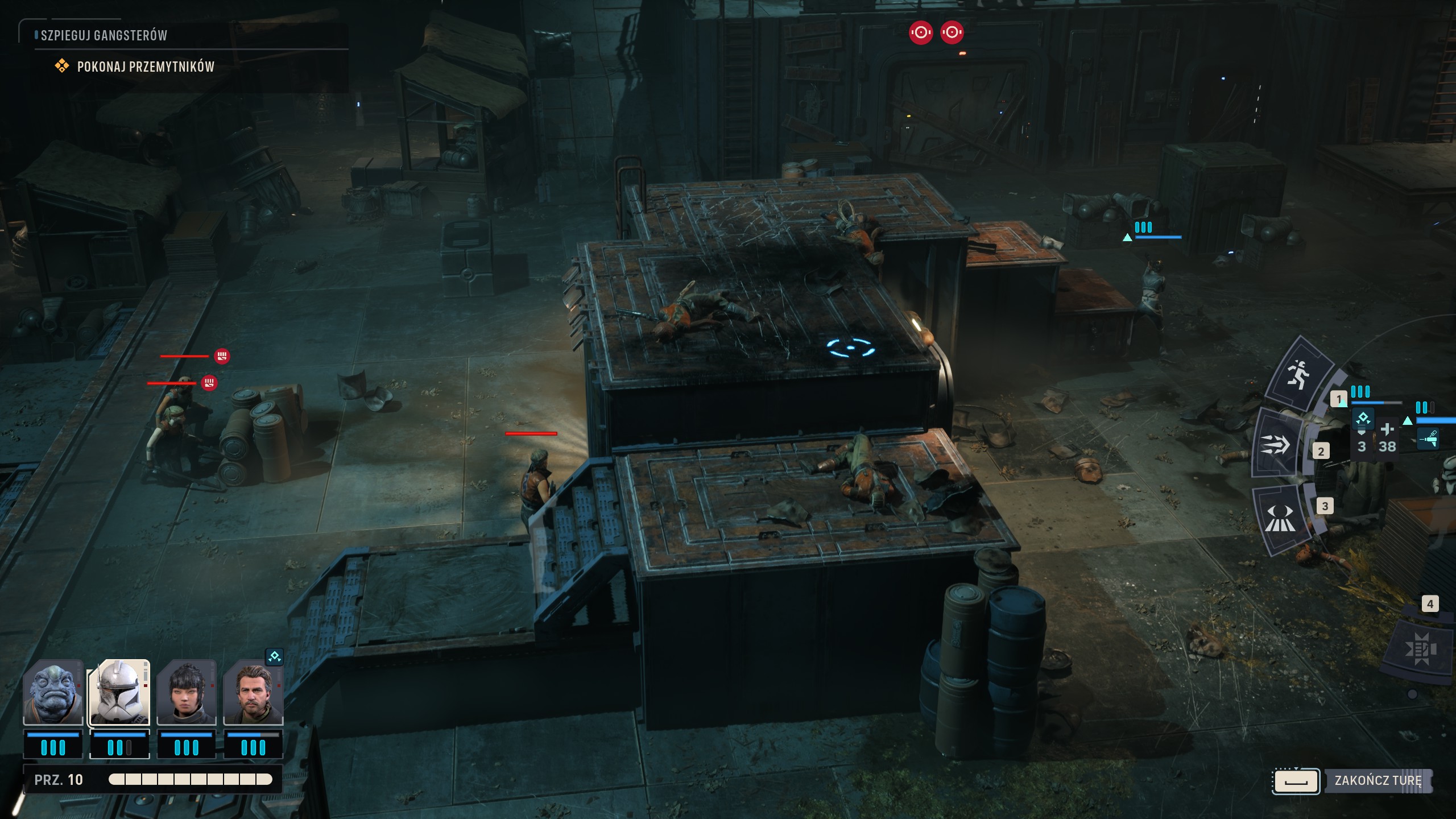 Star Wars Zero Company - Wywiad Republiki, Spłata, Podsłuch: Szpieguj gangsterów, zbadaj doki
