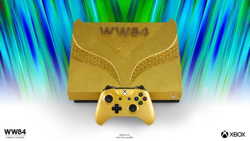 Xbox One X w limitowanych wersjach z okazji premiery Wonder Woman 1984. Microsoft przygotował 3 konsole