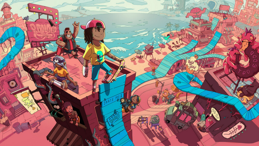 OlliOlli World gotowy do premiery. Animowany zwiastun robi apetyt na jedną z najciekawszych gier indie 2022 r.
