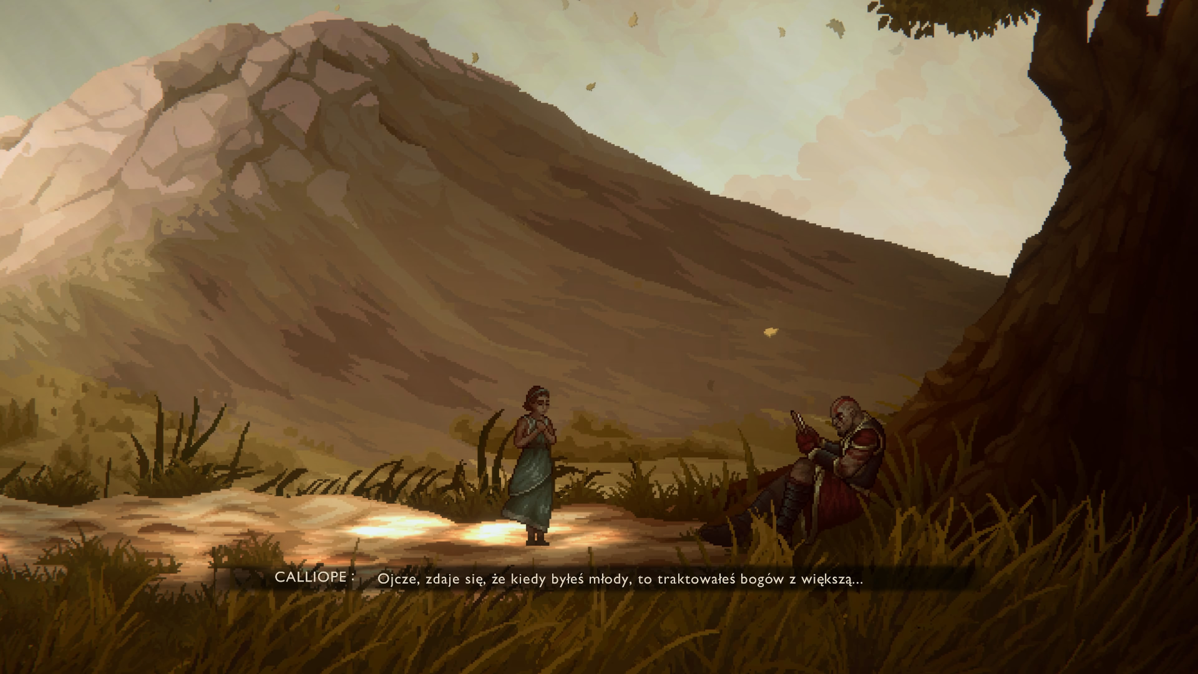 God of War Sons of Sparta - recenzja gry. Kratos z córką