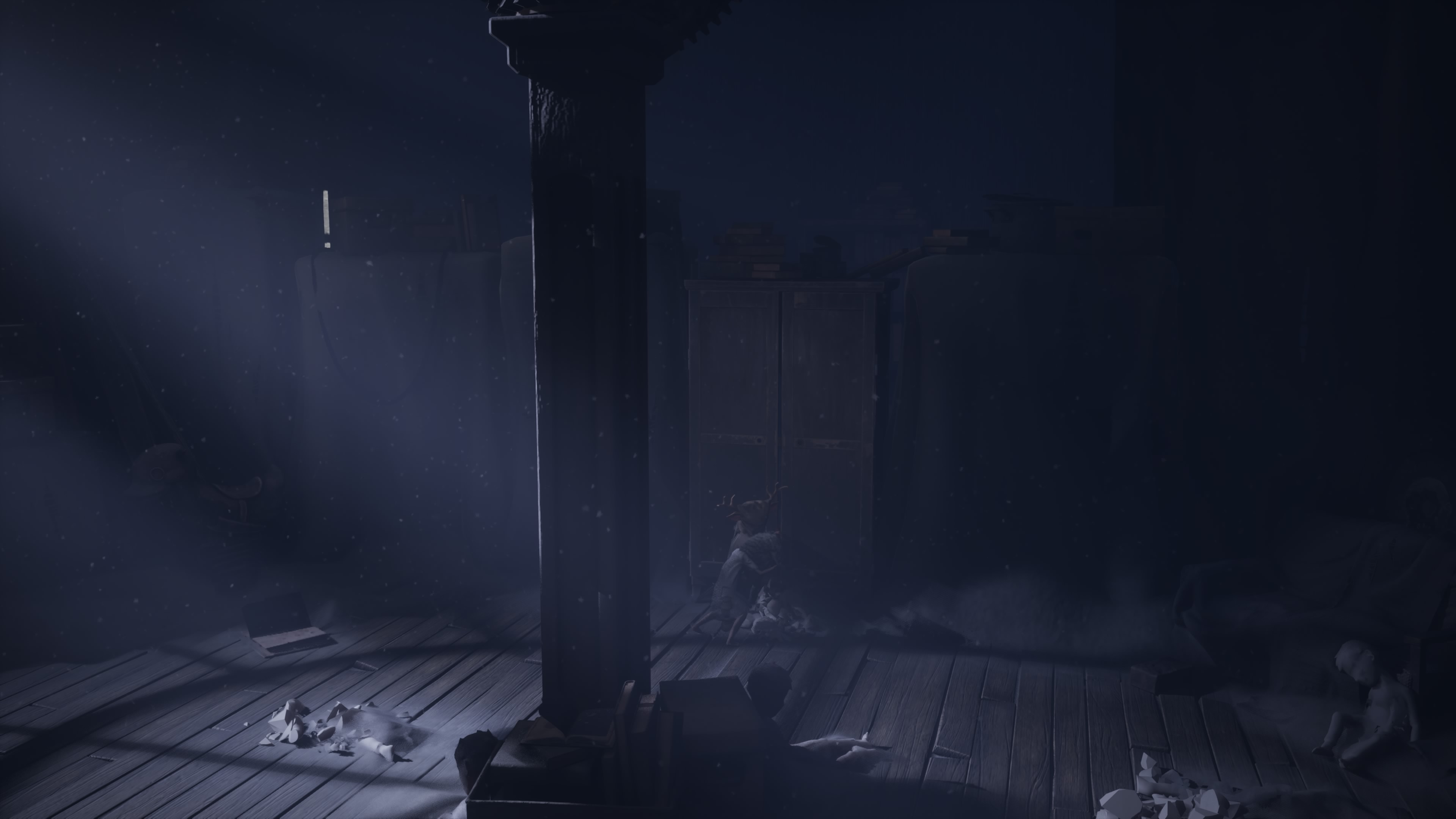 Reanimal - Akt 2: Bez dachu nad głową, opis przejścia, znajdźki: teatr, zegar, ludziki, jadalnia, zasadzka