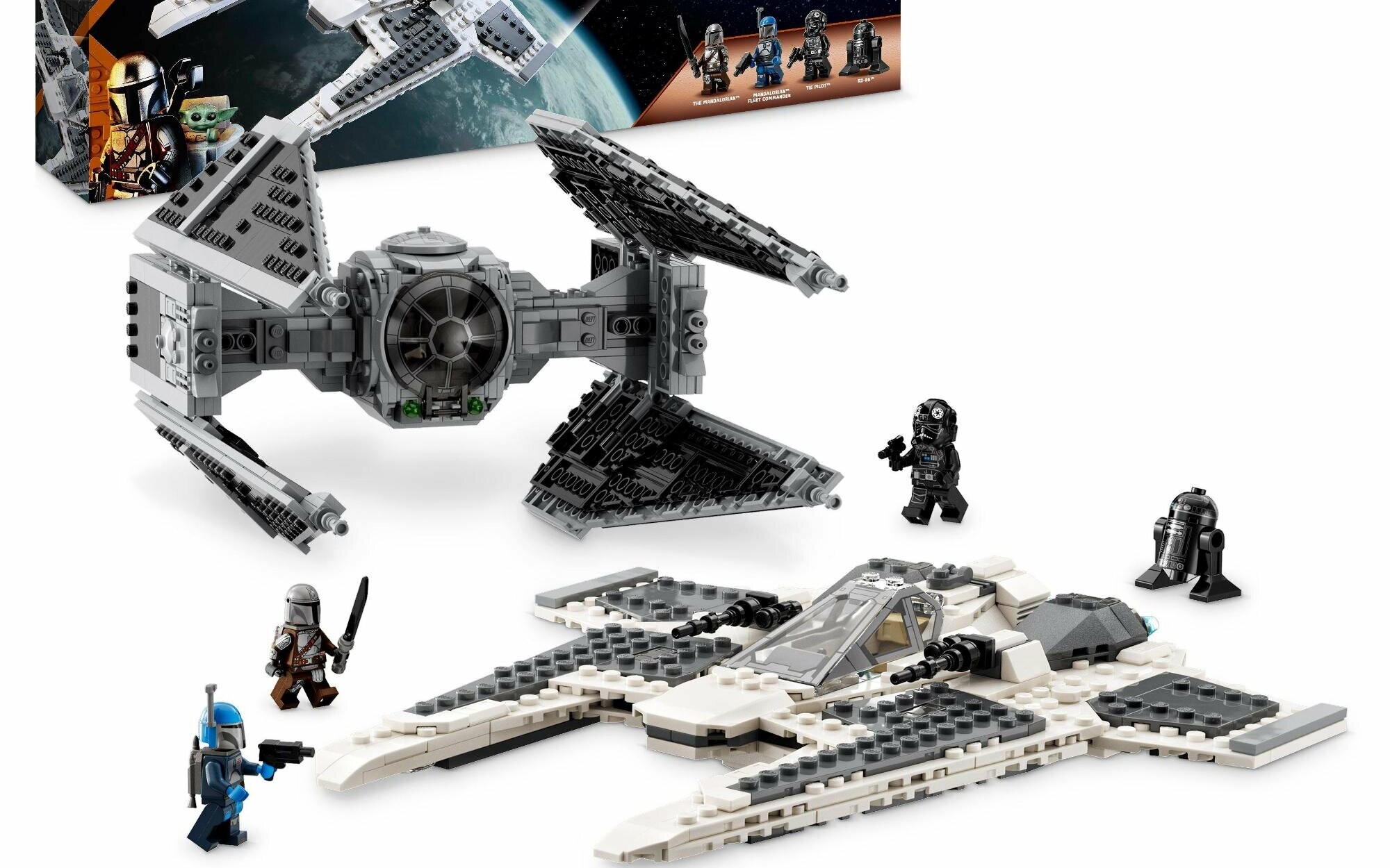 lego star wars mandaloriański myśliwiec
