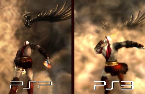 God of War: Origins Collection - PS3 vs. PSP